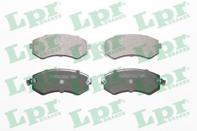 Колодки тормозные передние дисковые 05P856 LPR
