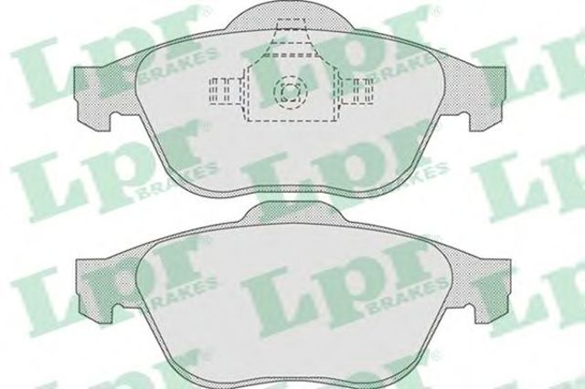 LPR 05P864 Передние тормозные колодки в наличии Чернигов