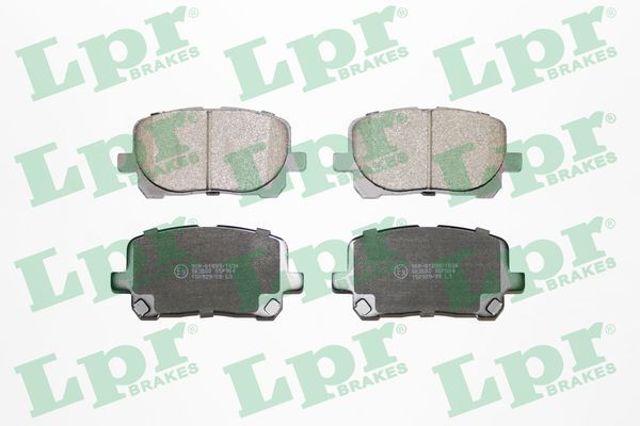 LPR 05P904 Передние тормозные колодки в наличии Ровно
