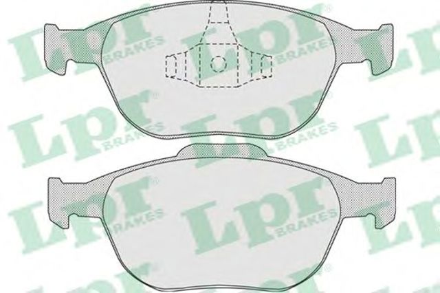 Тормозные колодки 05P913 LPR