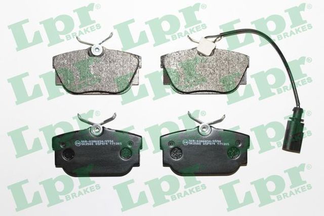 Колодки дисковые  05P974 LPR