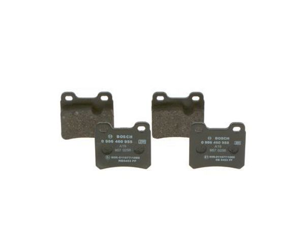0986460955 BOSCH Колодки тормозные задние дисковые купить в Харьков