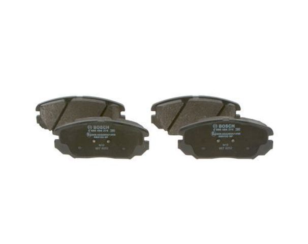 0986494374 BOSCH Передние тормозные колодки купить в Украина