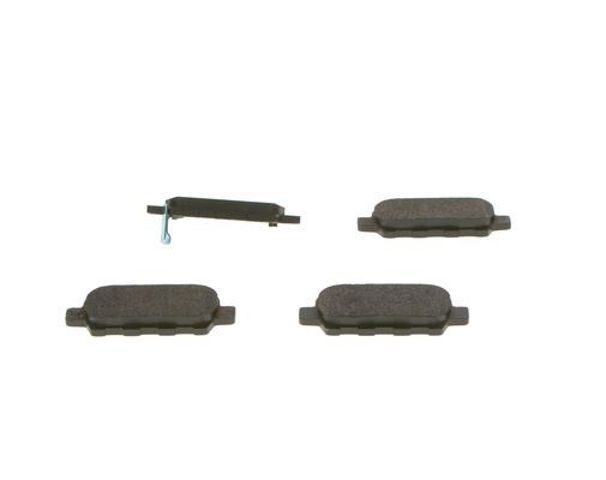 0986495089 BOSCH Колодки тормозные задние дисковые купить в Харьков