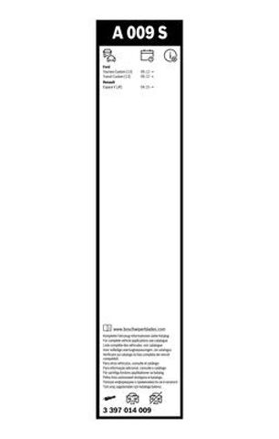 BOSCH 3397014009 Щетка-дворник лобового стекла, комплект из 2 шт. в наличии Львов