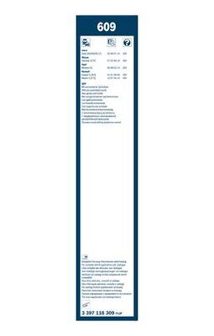 3397118309 BOSCH Щетки стеклоочистителя купить в Киев