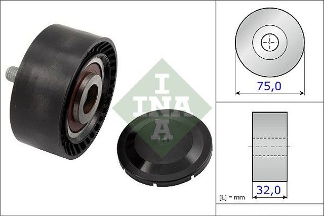 532072210 INA Паразитный ролик купить в Ирпень