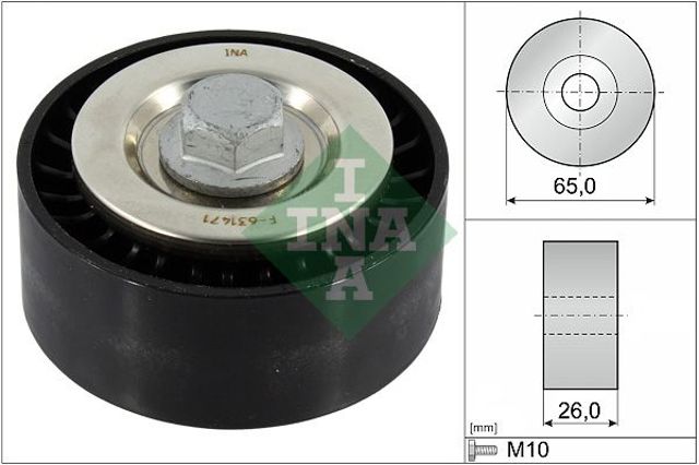 Ролик паразитный 532089610 INA