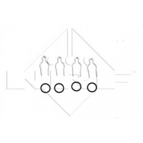 Радиатор отопителя 54279 NRF