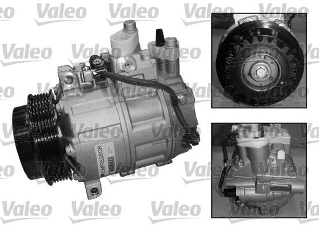 Компрессор системы кондиционирования 813157 VALEO