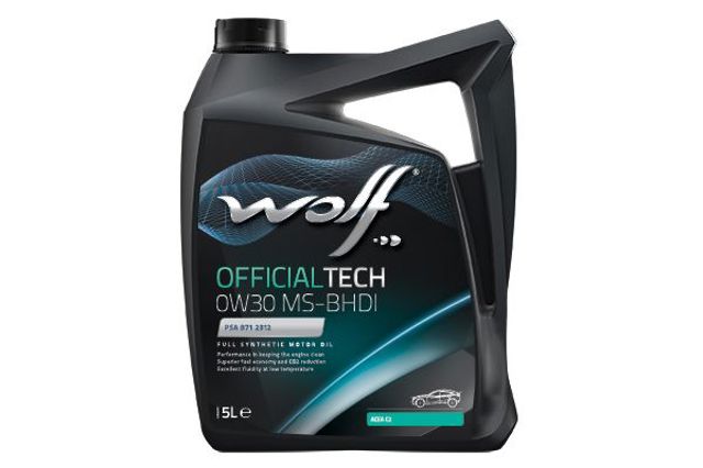 Моторное масло синтетическое 8323591 WOLF