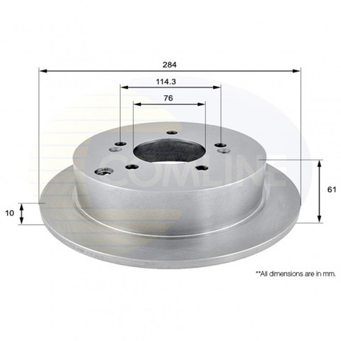 Тормозные диски ADC1036 COMLINE