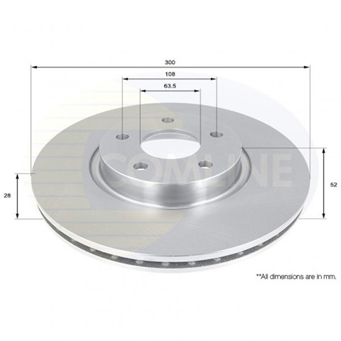 Ротор тормозной ADC1249V COMLINE