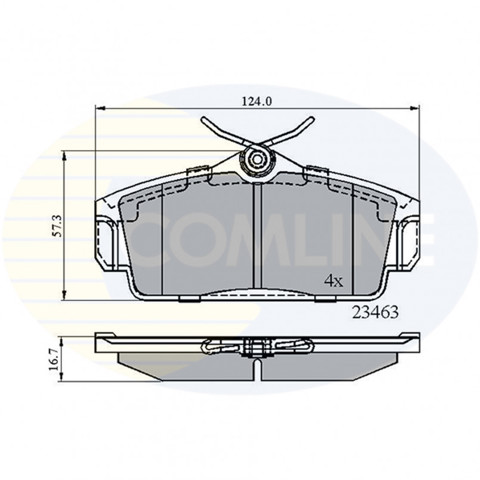 Тормозные колодки Nissan Almera 2