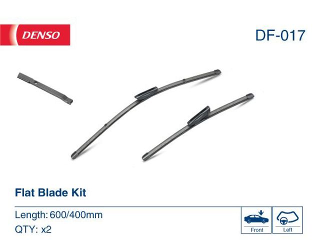 DF017 DENSO Щетка-дворник лобового стекла, комплект из 2 шт. купить в Харьков