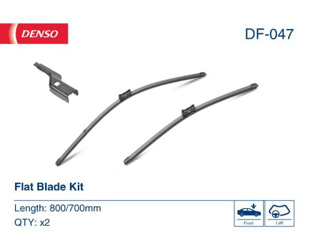 DF047 DENSO Щетка-дворник лобового стекла водительская купить в Днепр