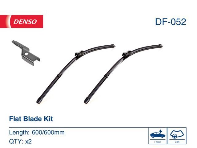 DF052 DENSO Щетка-дворник лобового стекла, комплект из 2 шт. купить в Львов