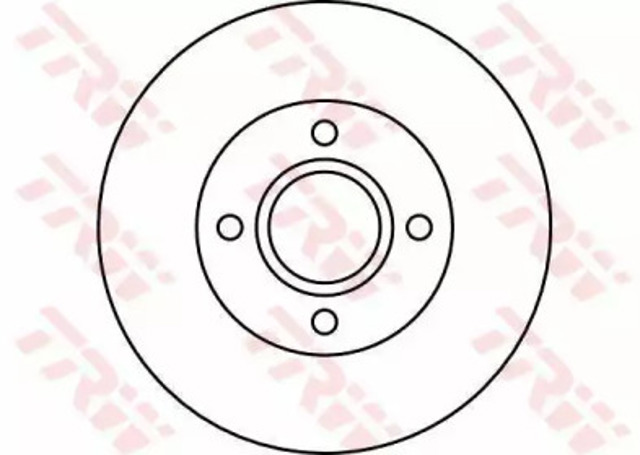 TRW DF4036 Передние тормозные диски в наличии Ирпень