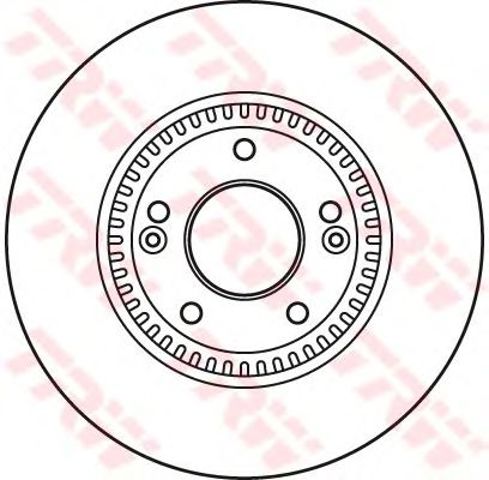 DF6108S Передние тормозные диски купить Полтава