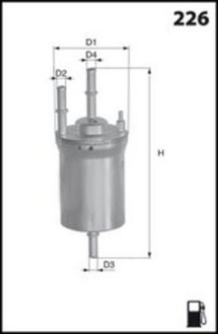 ELE6106 MECAFILTER Фильтр топливный купить в Киев