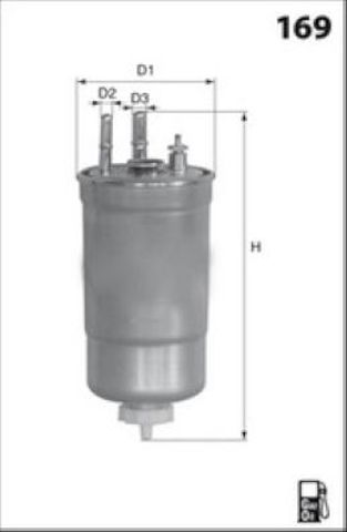 ELG5400 MECAFILTER Фильтр топливный купить в Ровно