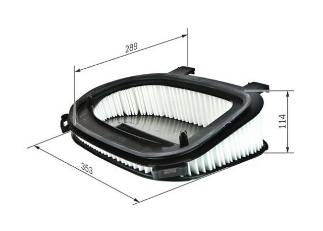 F026400366 BOSCH Воздушный фильтр купить в Павлоград