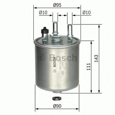 BOSCH F026402081 Фильтр топливный в наличии Полтава