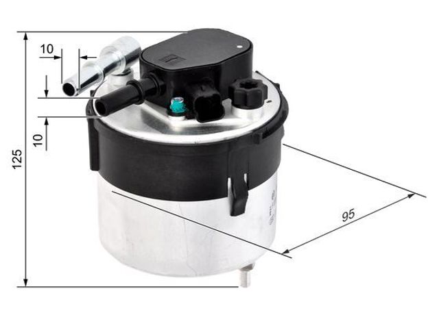 F026402204 BOSCH Фильтр топливный купить в Сумы