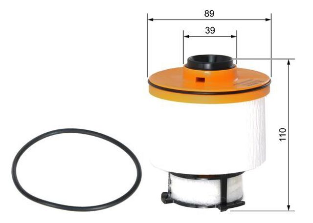 F026402225 BOSCH Топливный фильтр купить в Каменское