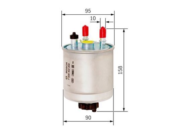 F026402856 BOSCH Топливный фильтр купить в Чернигов