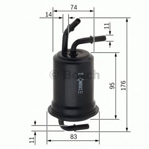 F026403012 Топливный фильтр купить Сумы
