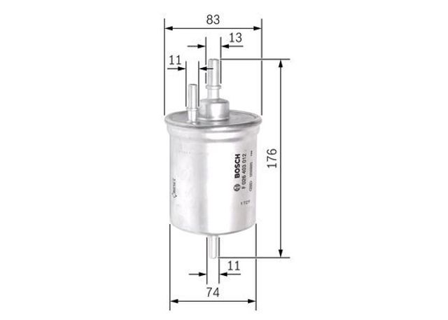 BOSCH F026403012 Фильтр топливный в наличии Николаев