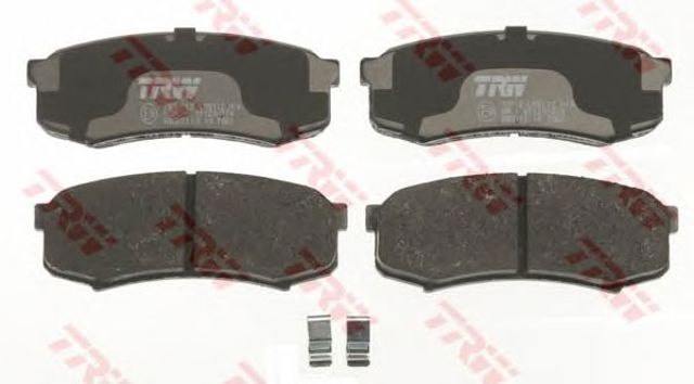 TRW GDB3110 Колодки тормозные задние дисковые в наличии Тернополь