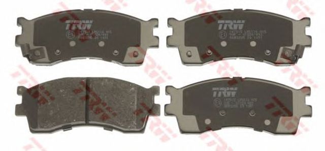 TRW GDB3285 Передние тормозные колодки в наличии Одесса