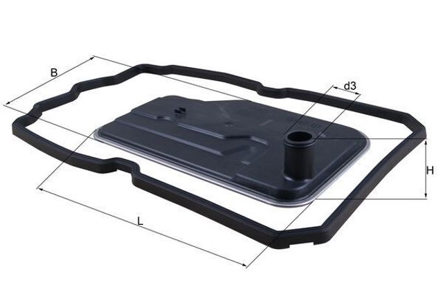 MAHLE HX124D Фильтр АКПП в наличии Одесса