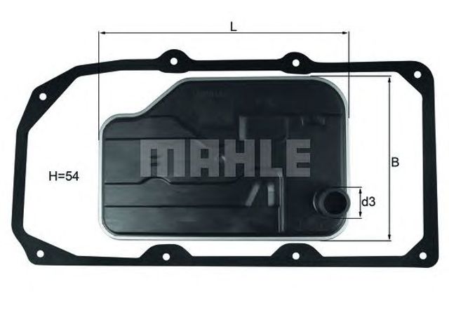 HX124D MAHLE Фильтр АКПП купить в Тернополь