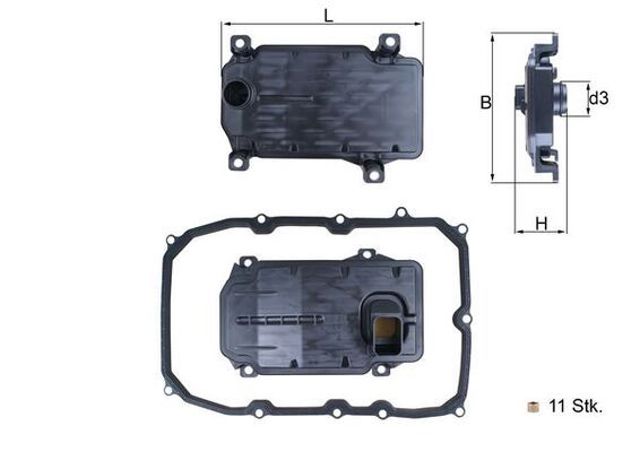 MAHLE HX187KIT Фильтр АКПП в наличии Хмельницкий