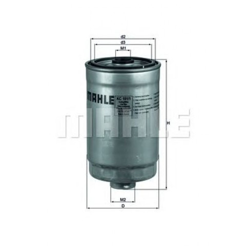 MAHLE KC1011 Фильтр топливный в наличии Черновцы