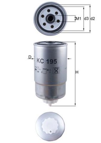 KC195 Топливный фильтр купить Николаев