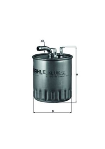MAHLE KL1002 Фильтр топливный в наличии Харьков