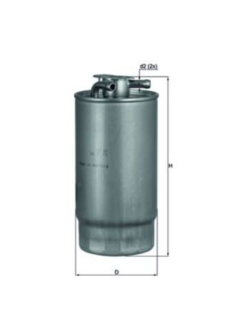 KL1601 MAHLE Фильтр топливный купить в Хмельницкий