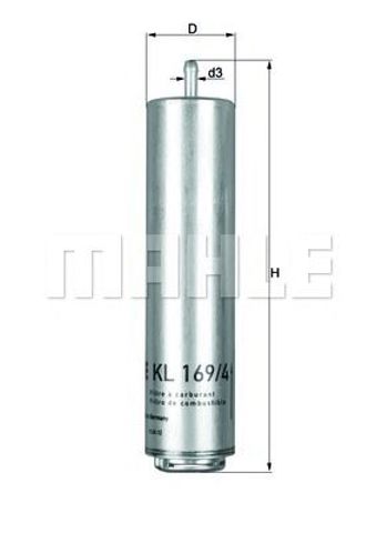 KL1694D Топливный фильтр купить Киев