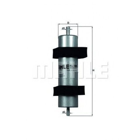KL596 MAHLE Топливный фильтр купить в Львов