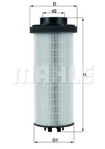 KX262D MAHLE Топливный фильтр купить в Николаев