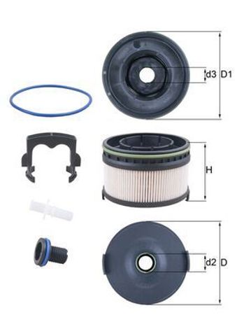 KX568KIT Топливный фильтр купить Тернополь