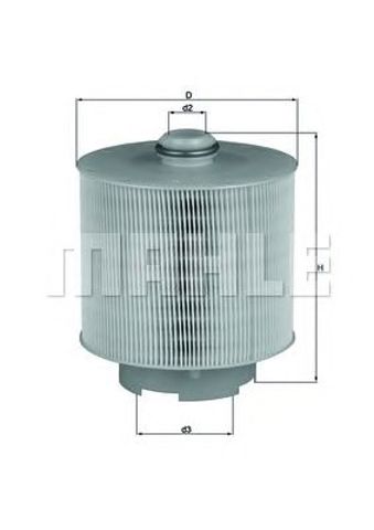 MAHLE LX10061D Воздушный фильтр в наличии Черновцы