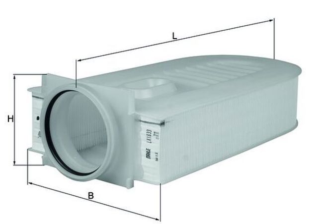 MAHLE LX1833 Воздушный фильтр в наличии Тернополь