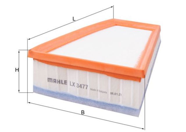 MAHLE LX3477 Фильтр воздушный в наличии Украина