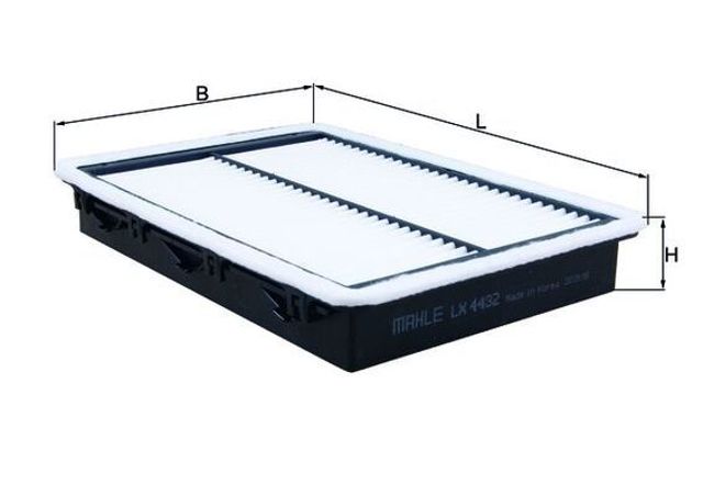 LX4432 MAHLE Воздушный фильтр купить в Чернигов