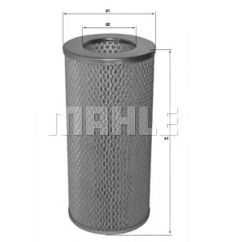 MAHLE LX941 Воздушный фильтр в наличии Винница